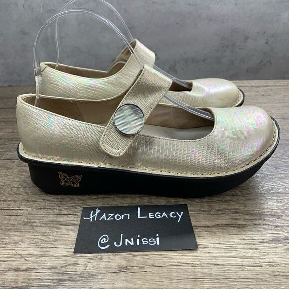 Alegria~Women’s~Palomoa Abalone Mary Jane PAL-243~Size 37/US 7/7.5 - Picture 2 of 12